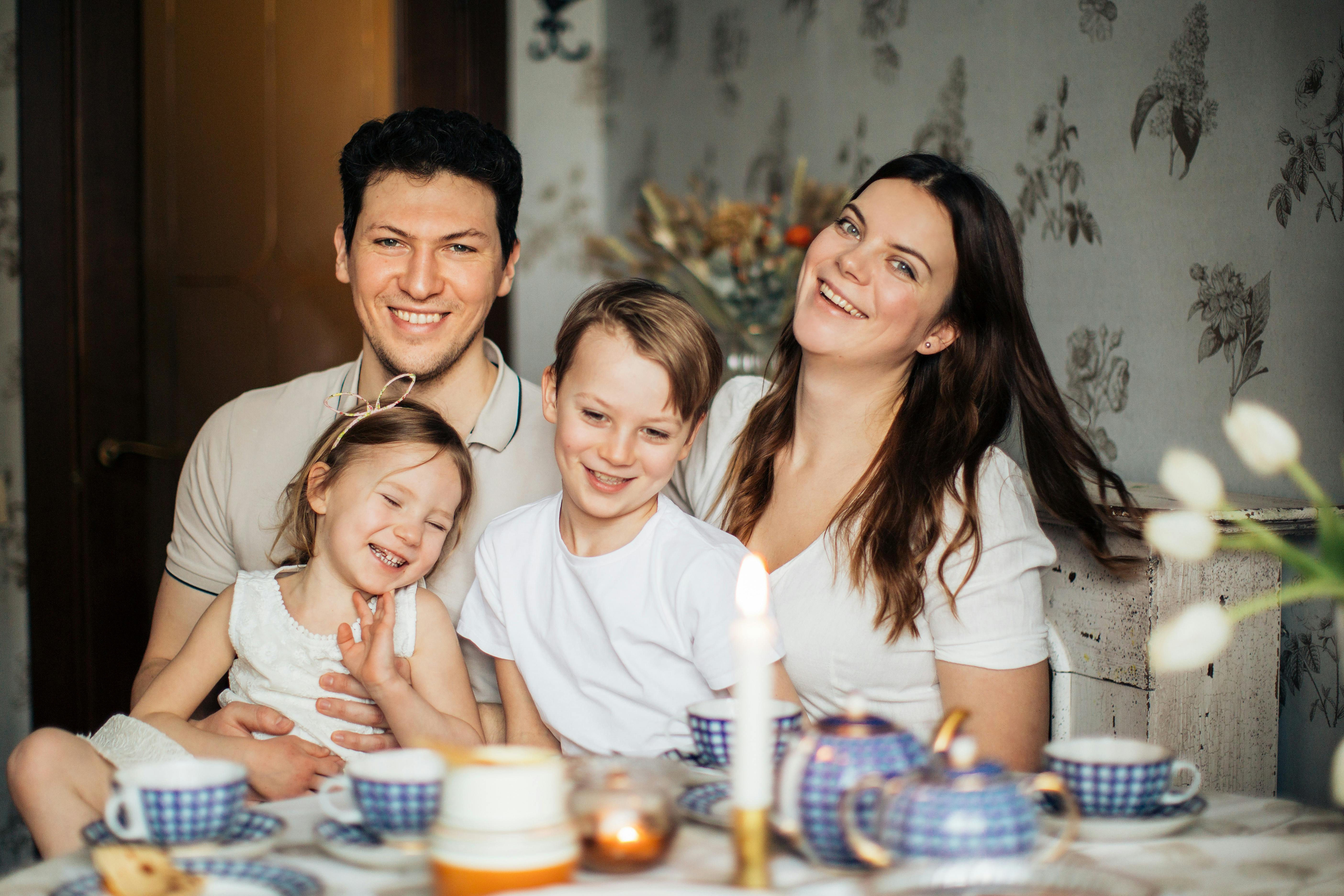 Photographie de famille à domicile