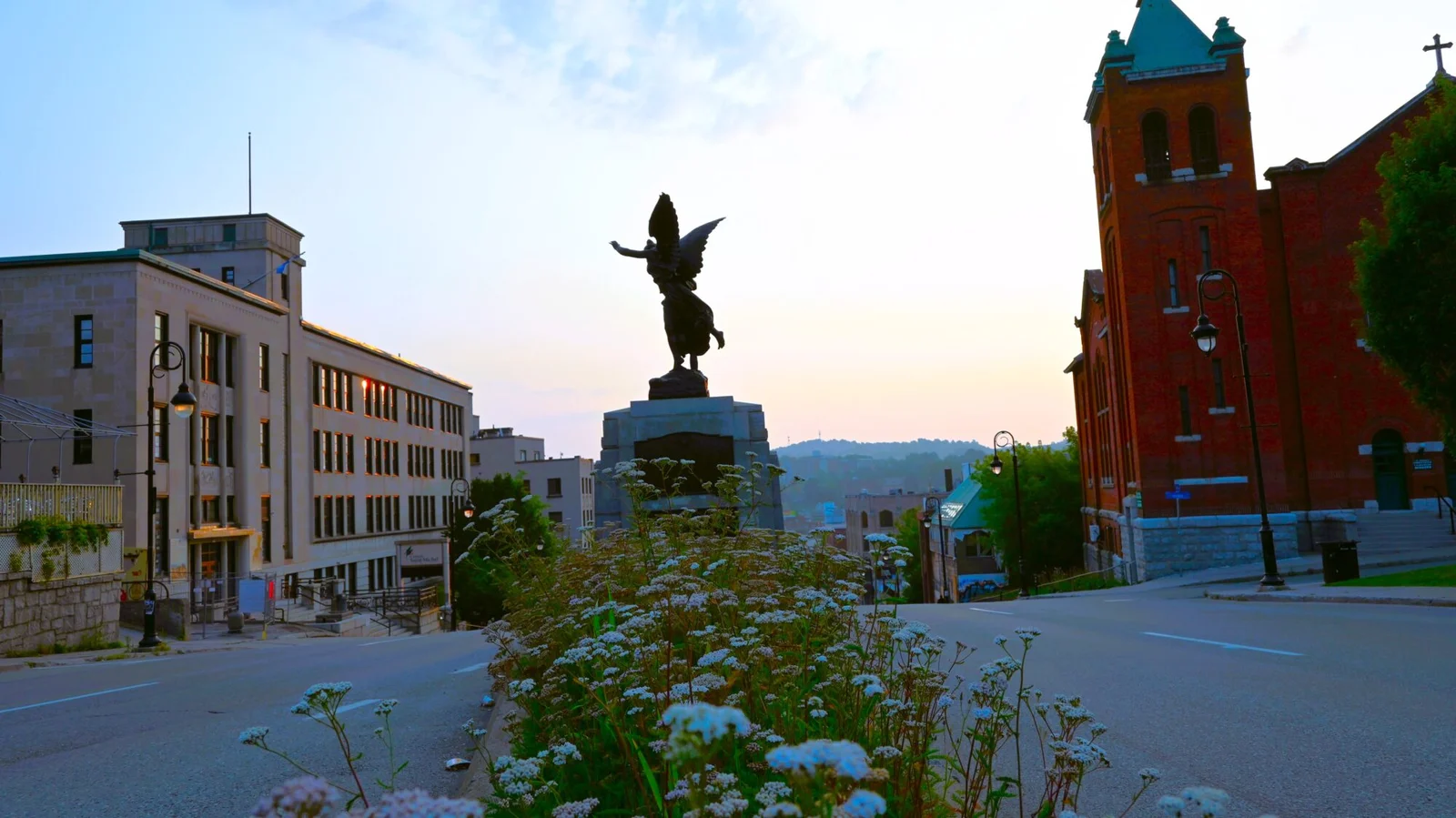 Statue de Sherbrooke